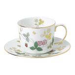 Wild Strawberry 260th Cup & Saucer-co ©wedgwood